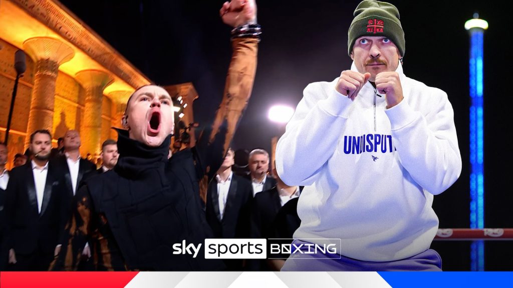 ‘Benar-benar menakjubkan!’ | Latihan publik Usyk yang MENGINTIMIDASI!