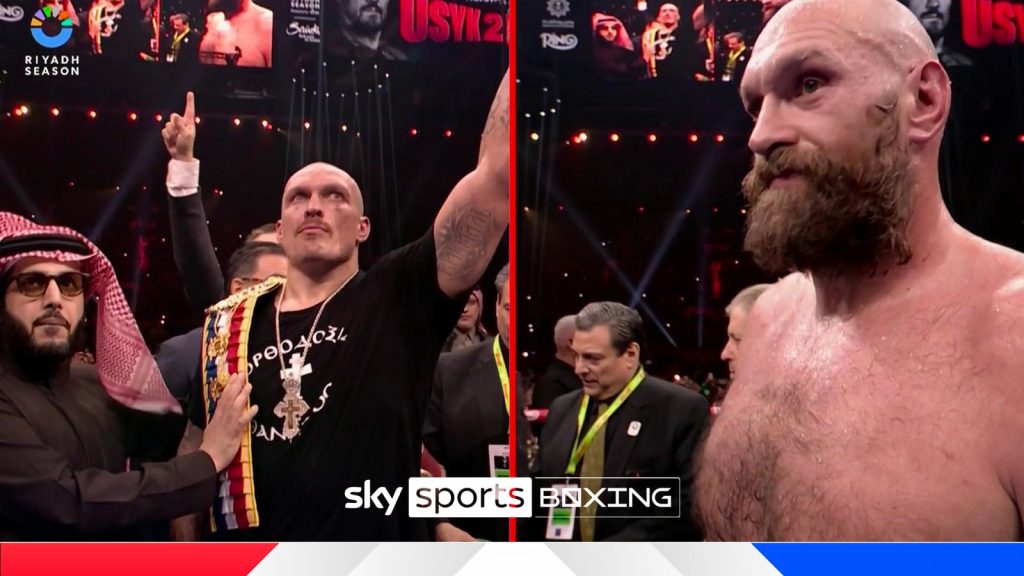 Dan tetap saja! Fury marah saat Usyk mempertahankan gelar kelas berat