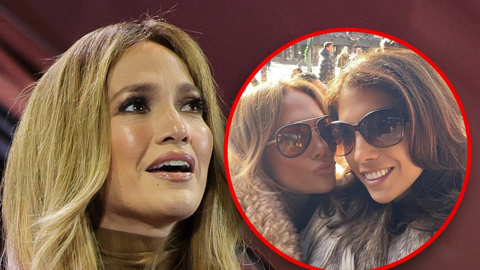 Jennifer Lopez Berbagi Foto Natal Bersama Sister Lynda di Aspen