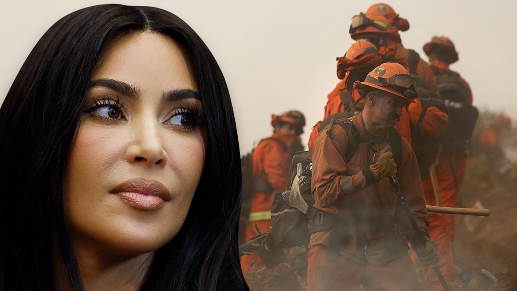 Kim Kardashian Meminta Narapidana Pemadam Kebakaran Menerima Gaji Lebih Tinggi