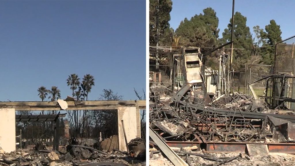 La Wildfires mengklaim lokasi TV & film Pacific Palisades ikonik