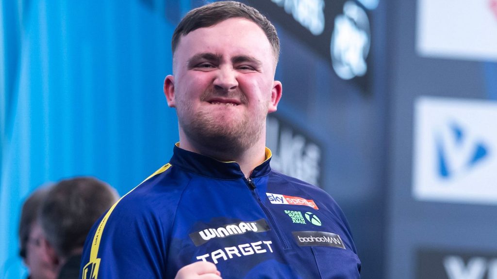 World Masters Darts: Luke Littler Wholewashes James Wade untuk memesan tempat perempat final saat Dimitri van den Bergh memukul sembilan-darter dalam kemenangan atas Michael van Gerwen | Berita Darts