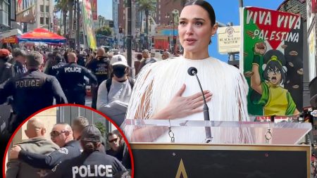 Israel, pengunjuk rasa Palestina bentrok di upacara Fame Gal Gadot Hollywood Walk of Fame