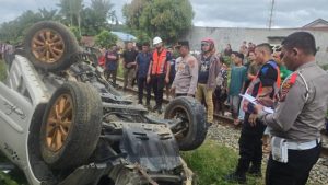 Kecelakaan Kereta Api Delangan Mobil Tewaska Satu Keluarga Di Asahan, Begini Kata Kai Sumut