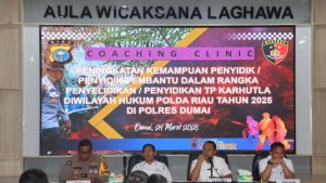 Kemampuan Penyidik ​​3 Polres Di Riau Tangani Kasus Karhutla Ditingkatkan