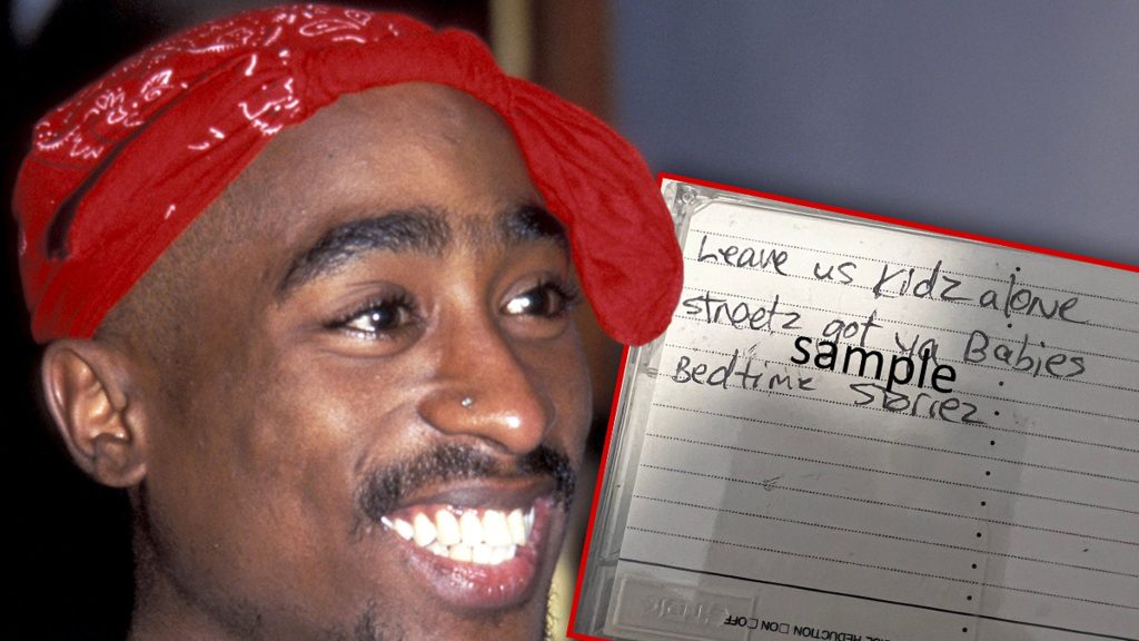 Lagu dan lirik Tupac Shakur Awal Jual seharga $ 250.000