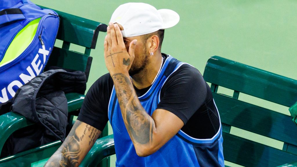 Masa depan tenis Kyrgios tidak jelas setelah pensiun wells India