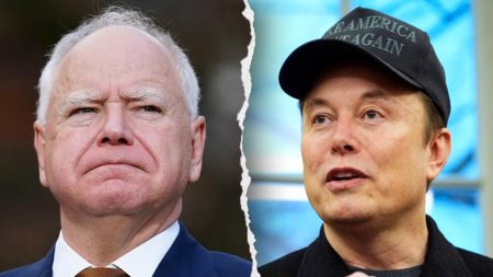 Musk, Walz Trade Jabs di Media Sosial melalui Stok Tesla, 2024 Kehilangan Pemilu