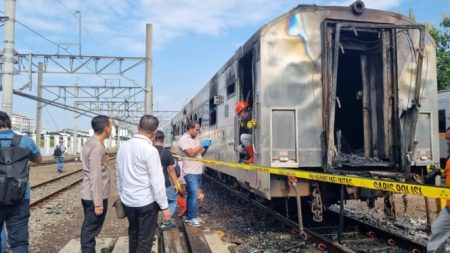 Terduga Pelaku Pembakaran 3 Gerbong Ka Di Stasiun Tugu Merupakan Penyabilitas Penupakan