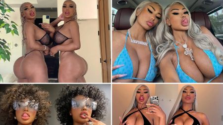 The Clermont Twins Hot Shots untuk merayakan ulang tahun ke -31 mereka!