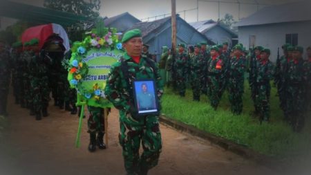 Tni Berduka, Sersan Arbuansyah Meninggal Dunia